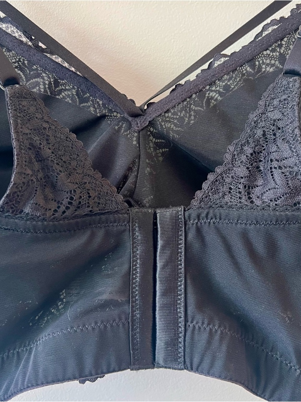 PARFAIT Mia Lace Full Busted Lightly Padded Wire Free Bra Black 30I NWOT - Picture 5 of 9